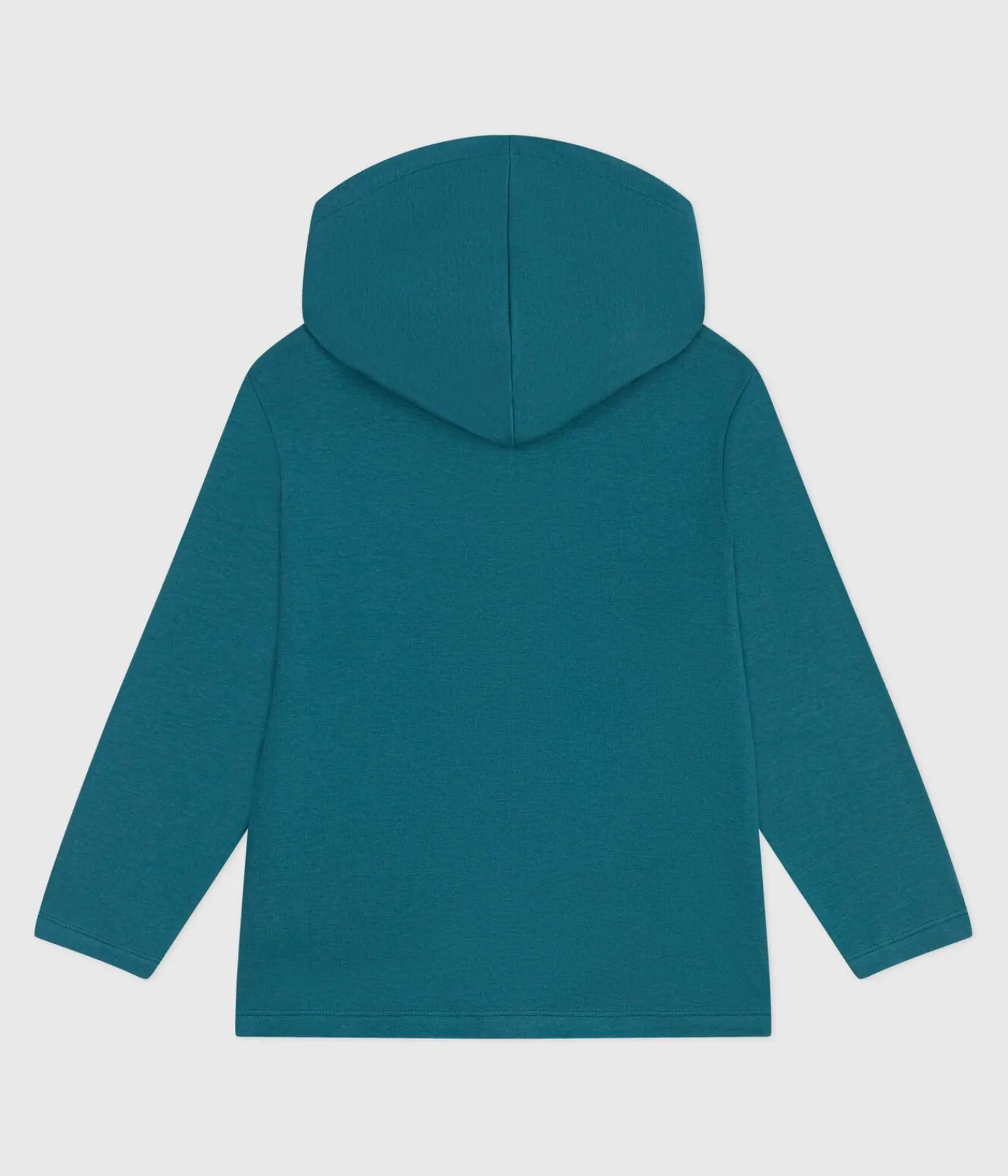 Petit Bateau Sweatshirts, Pullover, Cardigans*Kinder-Kapuzensweatshirt mit Reißverschluss aus einfarbiger Baumwolle grün DRAGONFLY