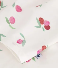 Petit Bateau Schlafanzüge, Nachthemden*Kinder-Kurzpyjama aus Baumwolle mit Frucht-Motiv weiss MARSHMALLOW/weiss MULTICO