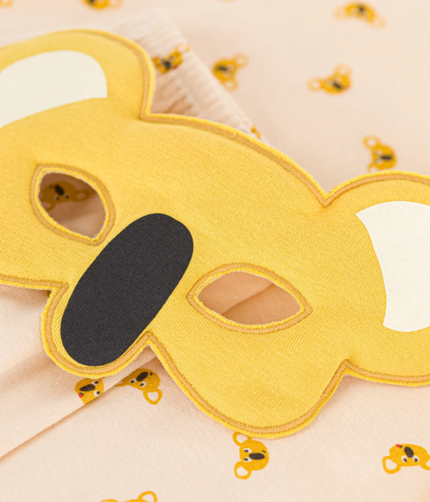 Petit Bateau Schlafanzüge, Pyjamas|Schlafanzüge, Nachthemden*Kinder-Kurzpyjama aus Baumwolle im Koala-Verkleidungs-Look weiss AVALANCHE/ MULTICO