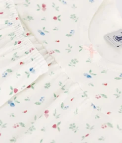 Petit Bateau Schlafanzüge, Nachthemden*Kinder-Kurzpyjama aus Baumwolle mit Fruchtmotiv weiss MARSHMALLOW/weiss MULTICO