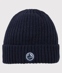 Petit Bateau Accessoires, Mützen, Cappe|Accessoires, Mützen, Caps*KIndermütze Mädchen/Jungen blau SMOKING