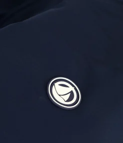 Petit Bateau Mäntel, Jacken, Regenjacken*Kinder-Parka halblang und einfarbig blau SMOKING