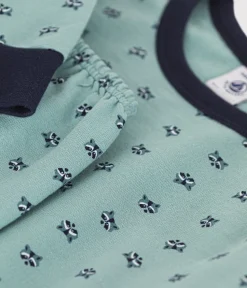 Petit Bateau Schlafanzüge, Pyjamas|Schlafanzüge, Nachthemden*Kinder-Pyjama aus aufgerautem Molton mit Waschbär-Motiv PAUL/ MULTICO