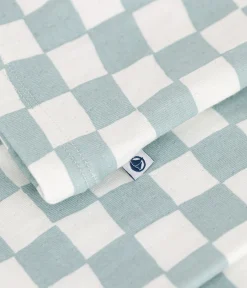 Petit Bateau Schlafanzüge, Pyjamas|Schlafanzüge, Nachthemden*Kinder-Pyjama aus Baumwolle mit Schachbrettmuster MARSHMALLOW/ PAUL