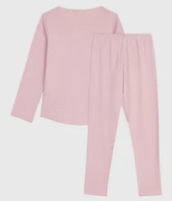 Petit Bateau Schlafanzüge, Nachthemden*Kinder-Pyjama aus Baumwolle rosa JOLI
