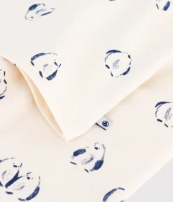 Petit Bateau Schlafanzüge, Pyjamas|Schlafanzüge, Nachthemden*Kinder-Pyjama aus Molton mit Pinguinen blau MILK/ SOIR