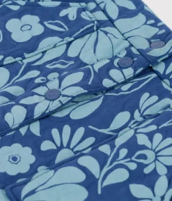 Petit Bateau Kleider, Röcke*Kinderrock aus gestepptem Doppeljersey mit Print für Mädchen CREPUSCULE/ ROVER