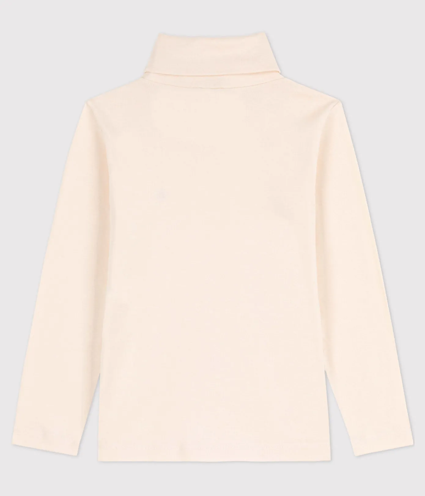 Petit Bateau T-Shirts, Poloshirts, Hemden|T-Shirts, Tops, Oberteile*Kinder-Rollkragenshirt aus Baumwolle naturfarben AVALANCHE