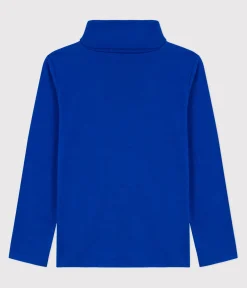Petit Bateau T-Shirts, Poloshirts, Hemden*Kinder-Rollkragenshirt aus einfarbiger Baumwolle OLYMPIC