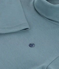 Petit Bateau T-Shirts, Poloshirts, Hemden*Kinder-Rollkragenshirt aus einfarbiger Baumwolle GOBELIN