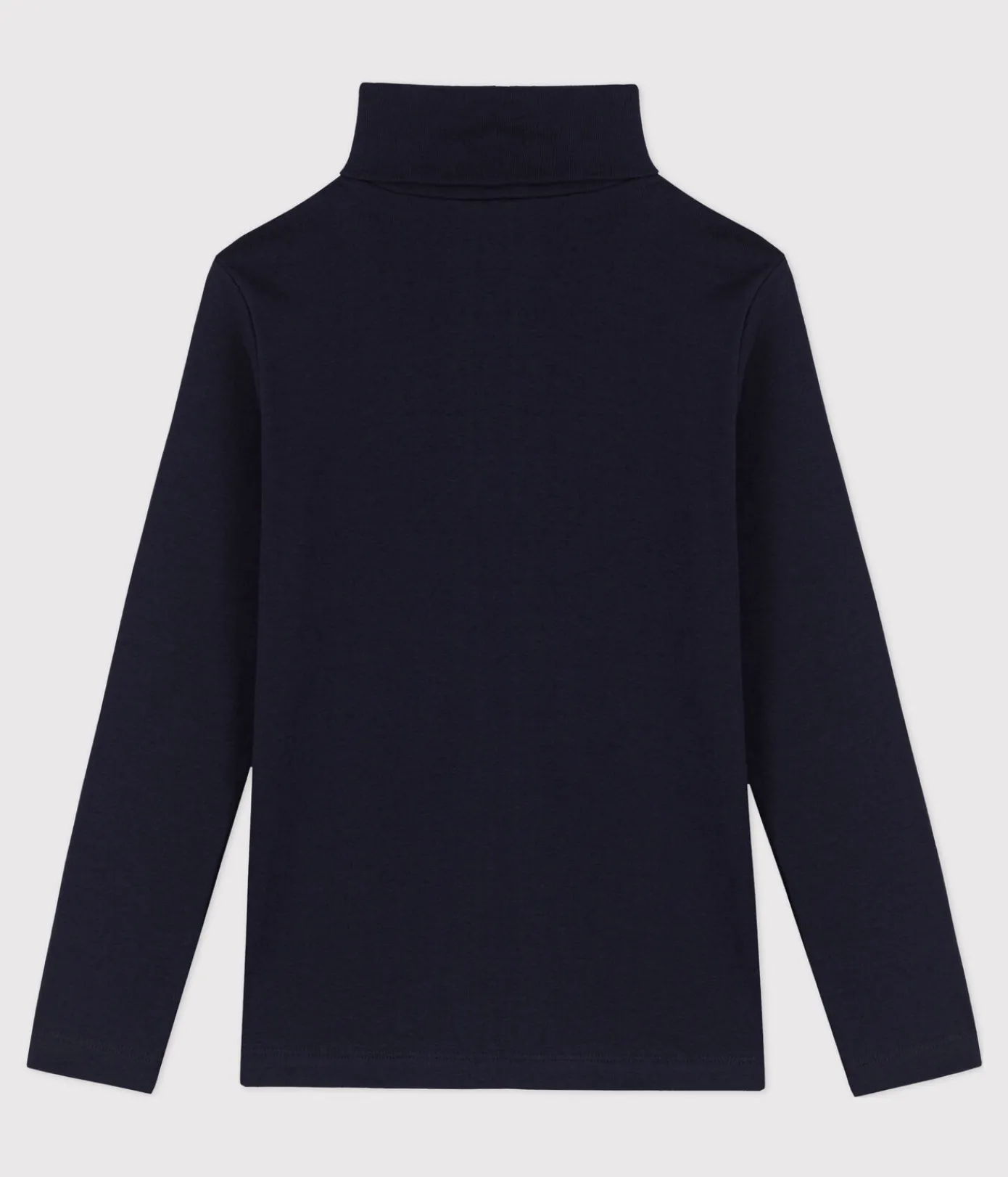 Petit Bateau T-Shirts, Poloshirts, Hemden|T-Shirts, Tops, Oberteile*Kinder-Rollkragenshirt aus Baumwolle blau SMOKING