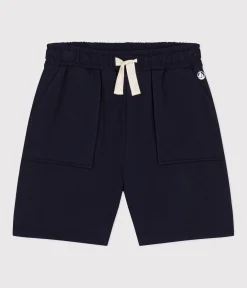 Petit Bateau Shorts, Jeans, Hosen*Kinder-Shirt aus Baumwolle für Jungen blau SMOKING