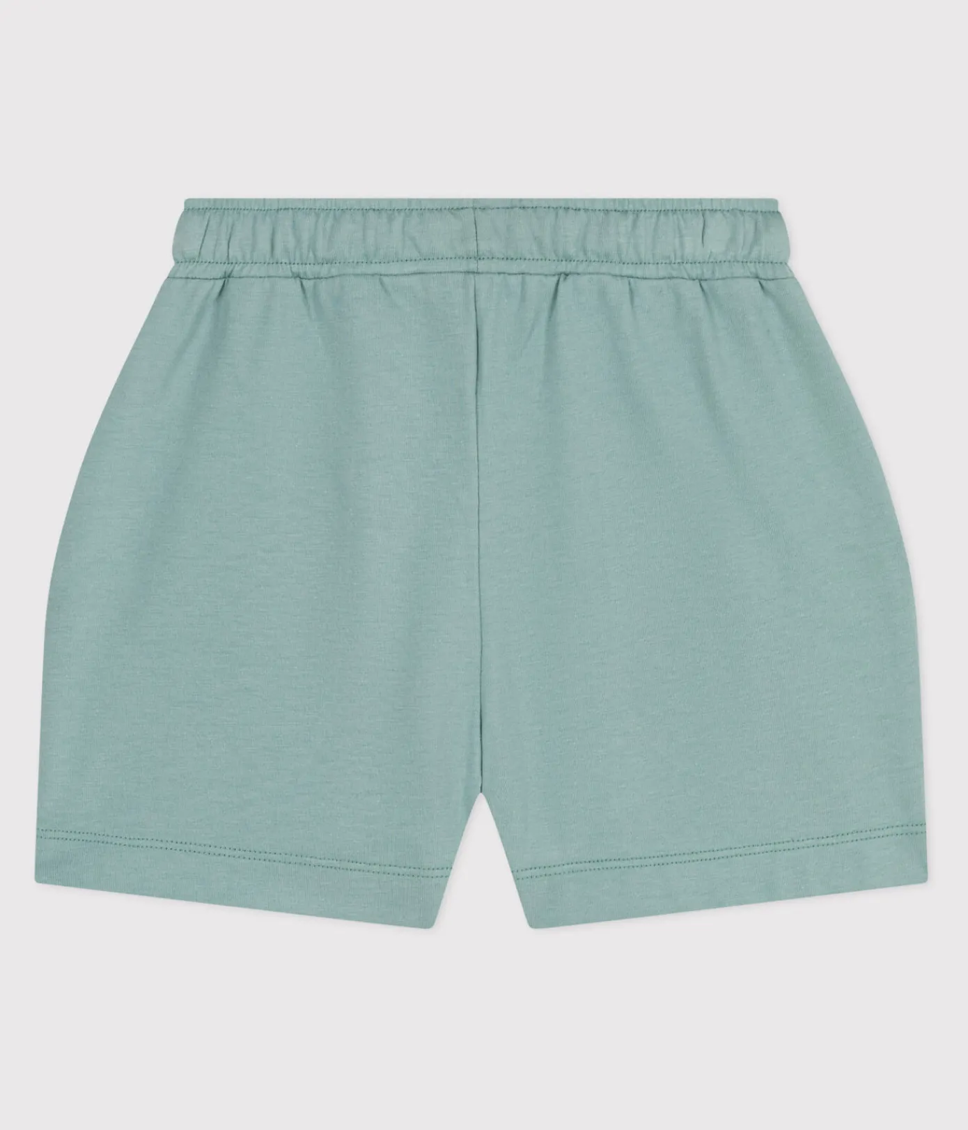 Petit Bateau Shorts, Hosen, Leggings*Kinder-Shorts aus einfarbiger Baumwolle grün PAUL