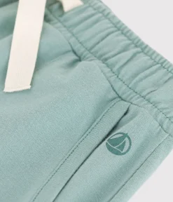 Petit Bateau Shorts, Hosen, Leggings*Kinder-Shorts aus einfarbiger Baumwolle grün PAUL