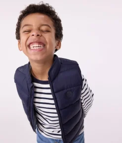Petit Bateau Mäntel, Jacken, Regenjacken|Mäntel, Jacken, Regenjacken*Kinder-Steppweste blau SMOKING