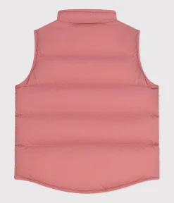 Petit Bateau Mäntel, Jacken, Regenjacken*Kinder-Steppweste rosa ROSEWOOD