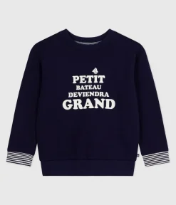 Petit Bateau Sweatshirts, Pullover, Cardigans|Sweatshirts, Pullover, Cardigans*Kinder-Sweatshirt aus bedruckter Baumwolle SOIR