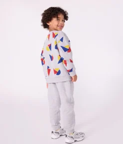 Petit Bateau Sweatshirts, Pullover, Cardigans*Kinder-Sweatshirt aus bedruckter Baumwolle FUMEE/ MULTICO