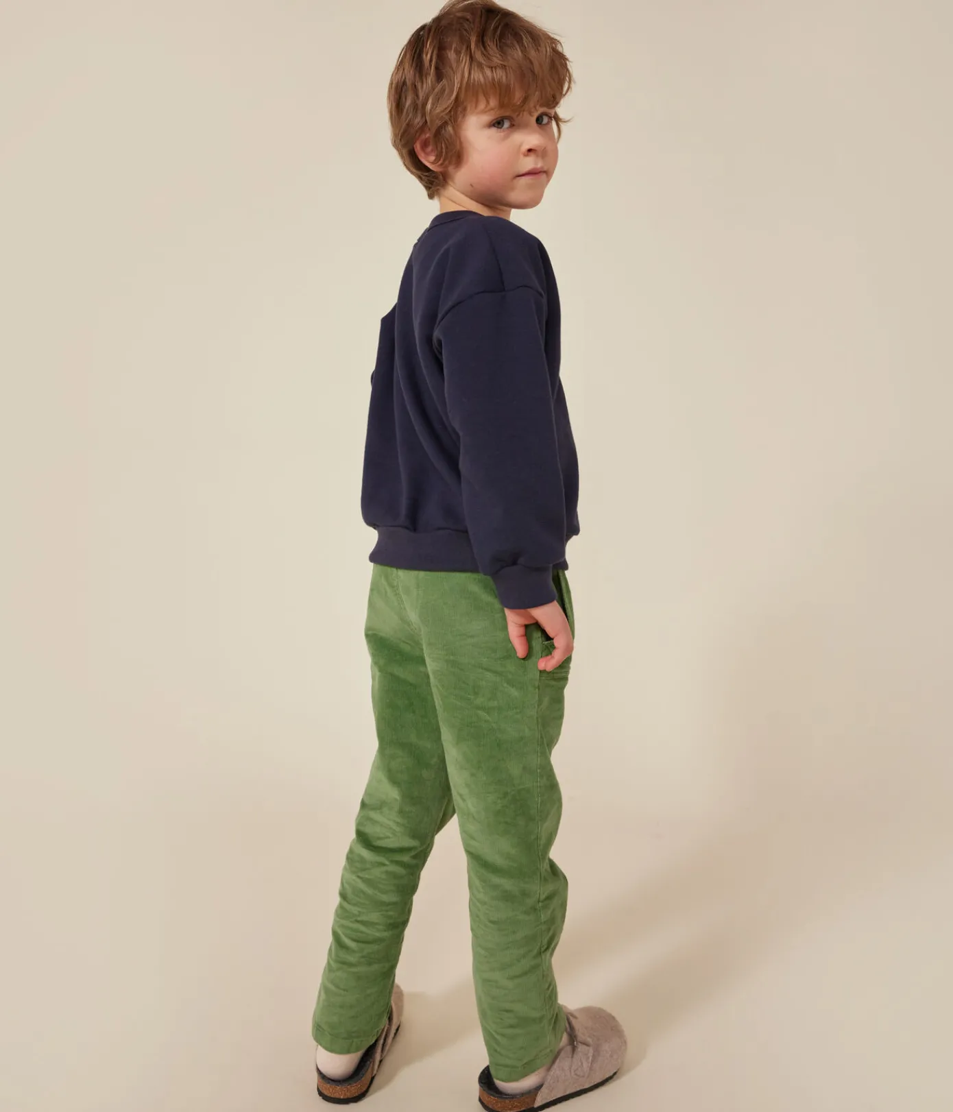 Petit Bateau Sweatshirts, Pullover, Cardigans|Sweatshirts, Pullover, Cardigans*Kinder-Sweatshirt aus Molton für Mädchen und Jungen blau SMOKING