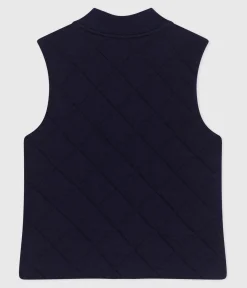 Petit Bateau Mäntel, Jacken, Regenjacken|Mäntel, Jacken, Regenjacken*Kinder-Weste aus einfarbiger Baumwolle SOIR