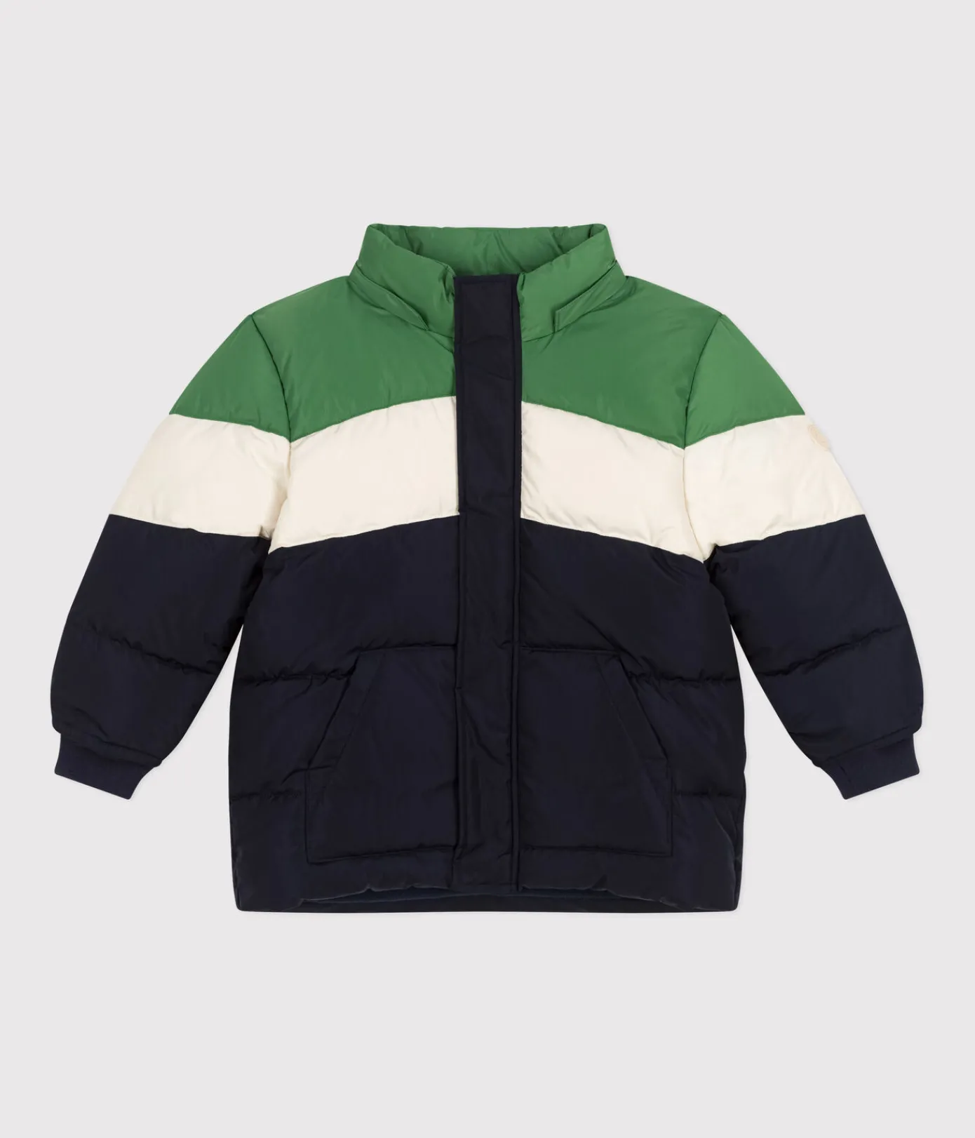 Petit Bateau Mäntel, Jacken, Regenjacken*Kinder-Winterjacke für Jungen blau SMOKING/weiss MULTICO