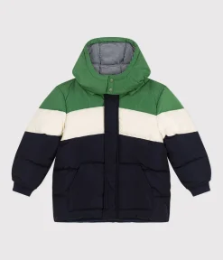 Petit Bateau Mäntel, Jacken, Regenjacken*Kinder-Winterjacke für Jungen blau SMOKING/weiss MULTICO