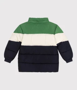 Petit Bateau Mäntel, Jacken, Regenjacken*Kinder-Winterjacke für Jungen blau SMOKING/weiss MULTICO