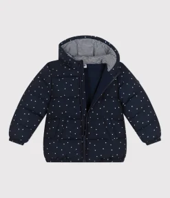 Petit Bateau Mäntel, Jacken, Regenjacken|Mäntel, Jacken, Regenjacken*Kinder-Winterjacke für Mädchen und Jungen blau SMOKING/ AVALANCHE