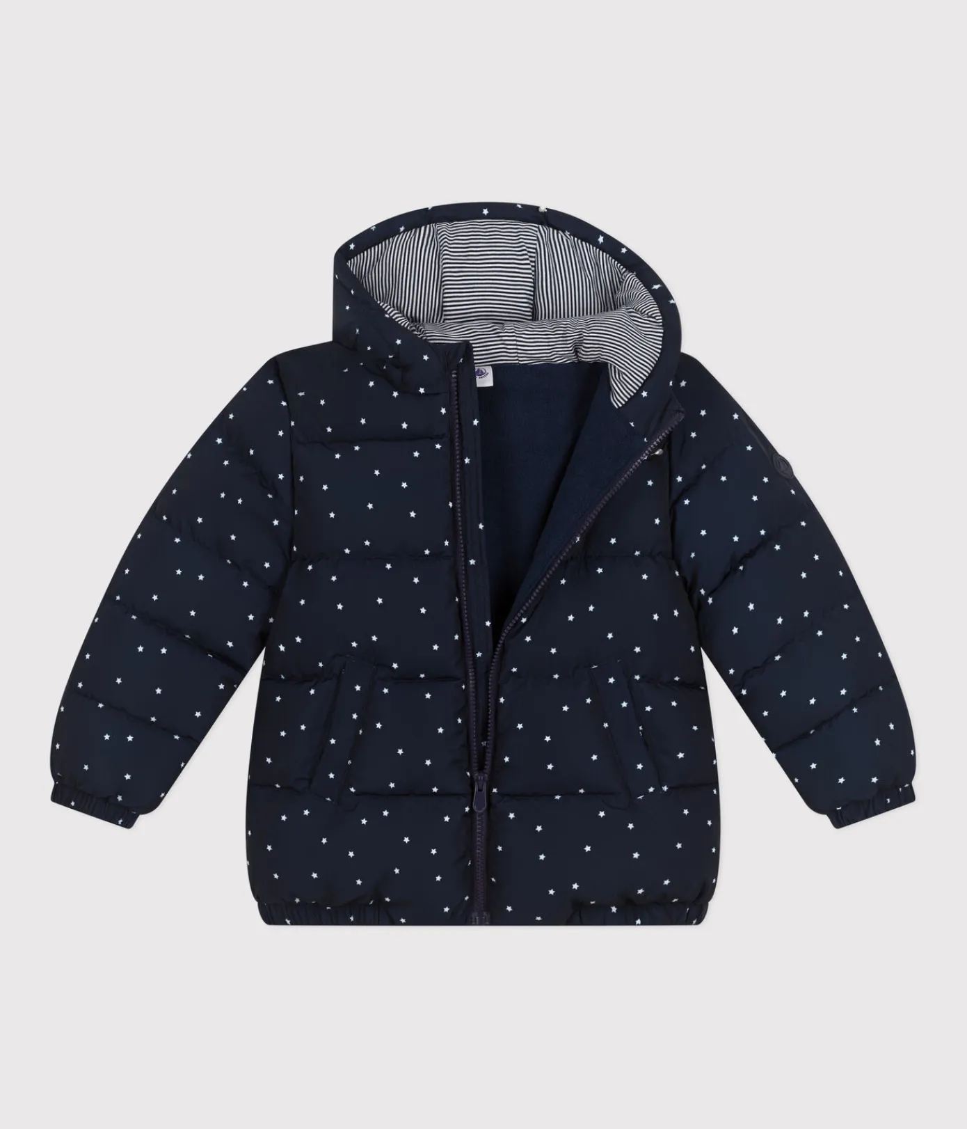 Petit Bateau Mäntel, Jacken, Regenjacken|Mäntel, Jacken, Regenjacken*Kinder-Winterjacke für Mädchen und Jungen blau SMOKING/ AVALANCHE