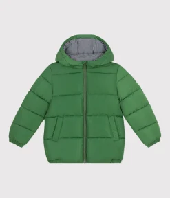 Petit Bateau Mäntel, Jacken, Regenjacken*Kinder-Winterjacke für Mädchen und Jungen grün PALMERAIE