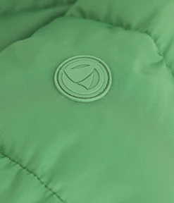 Petit Bateau Mäntel, Jacken, Regenjacken*Kinder-Winterjacke für Mädchen und Jungen grün PALMERAIE