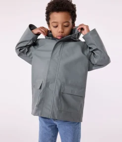 Petit Bateau Mäntel, Jacken, Regenjacken|Mäntel, Jacken, Regenjacken*Klassische Kinder-Regenjacke für Mädchen und Jungen grün THUYA