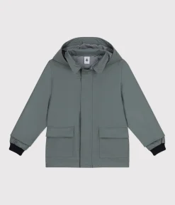 Petit Bateau Mäntel, Jacken, Regenjacken|Mäntel, Jacken, Regenjacken*Klassische Kinder-Regenjacke für Mädchen und Jungen grün THUYA