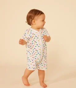 Petit Bateau Schlafanzüge, Strampler|Sets, Overalls & Latzhosen*Kurze Baby-Overalls aus Baumwolle im 2er-Set variante 1