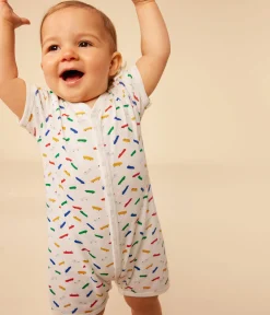 Petit Bateau Schlafanzüge, Strampler|Sets, Overalls & Latzhosen*Kurze Baby-Overalls aus Baumwolle im 2er-Set variante 1