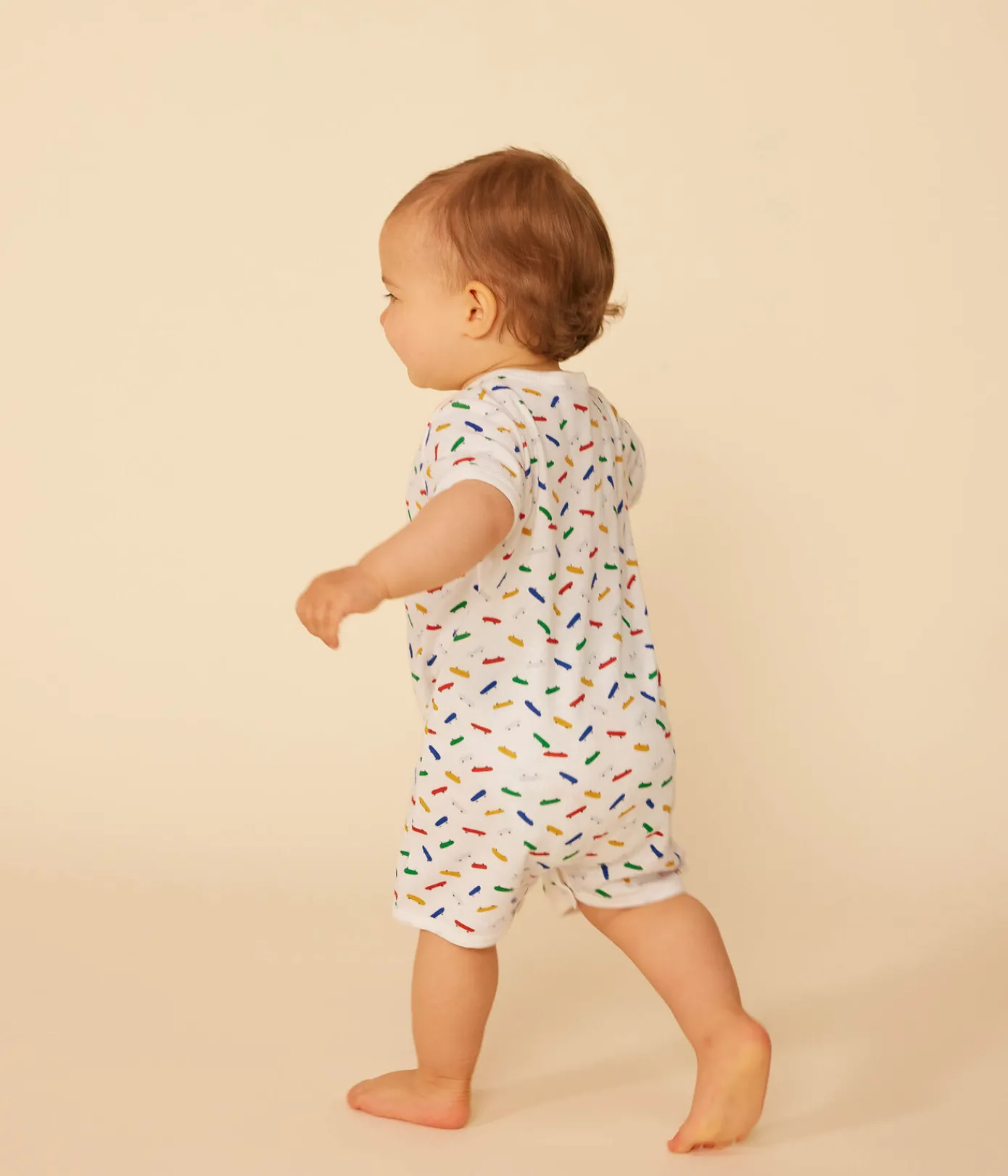 Petit Bateau Schlafanzüge, Strampler|Sets, Overalls & Latzhosen*Kurze Baby-Overalls aus Baumwolle im 2er-Set variante 1