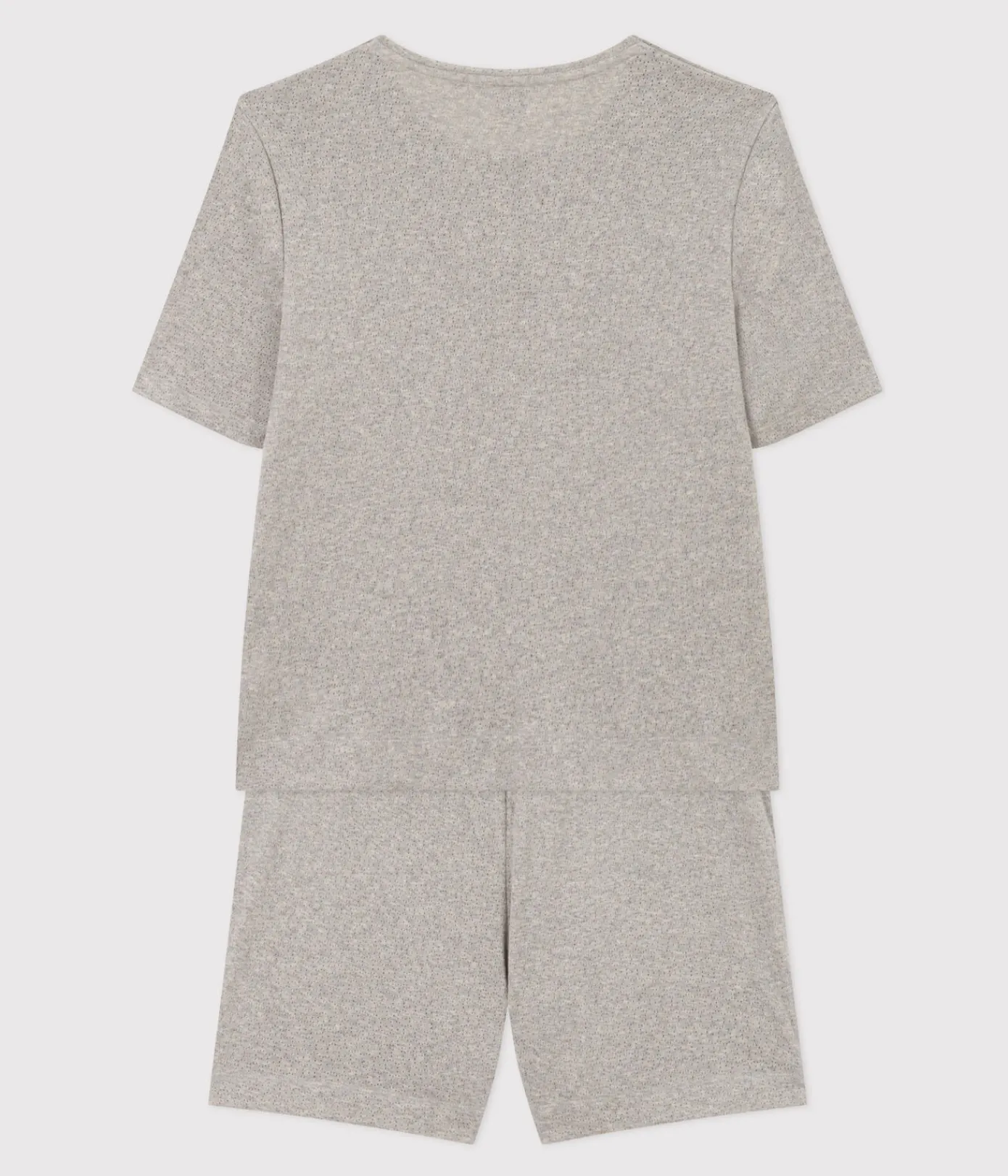 Petit Bateau Schlafanzüge, Nachthemden*Kurz-Pyjama aus Baumwolle für Damen grau CHATON CHINE