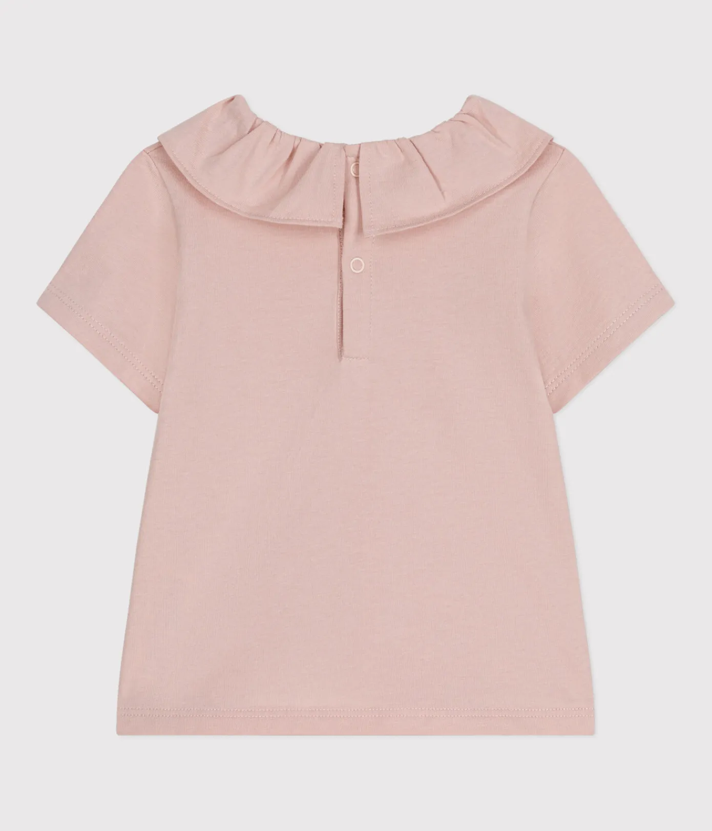 Petit Bateau T-Shirts, Oberteile*Kurzärmelige Baby-Bluse aus Jersey rosa SALINE