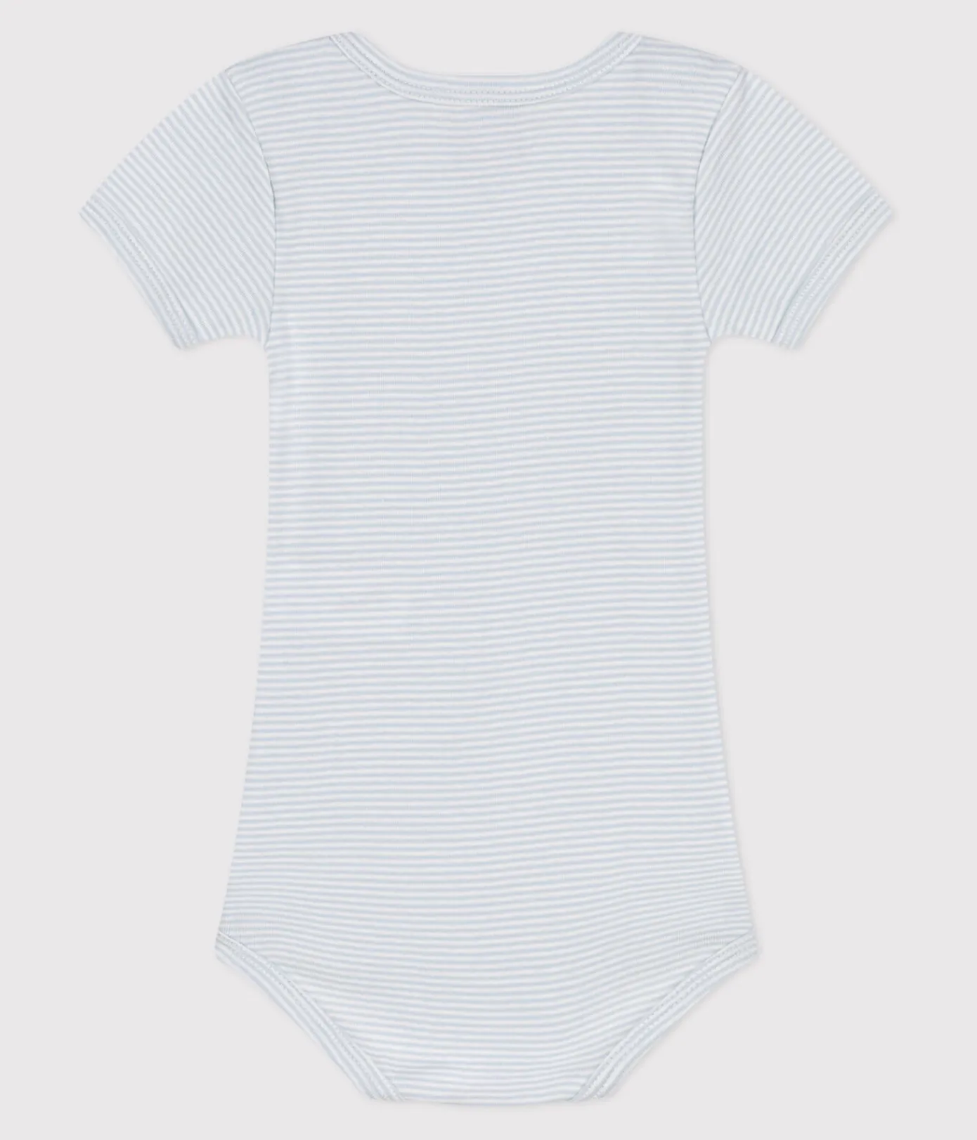 Petit Bateau Bodys*Kurzärmeliger Baby-Body aus Baumwolle mit Print GOMME/ MARSHMALLOW
