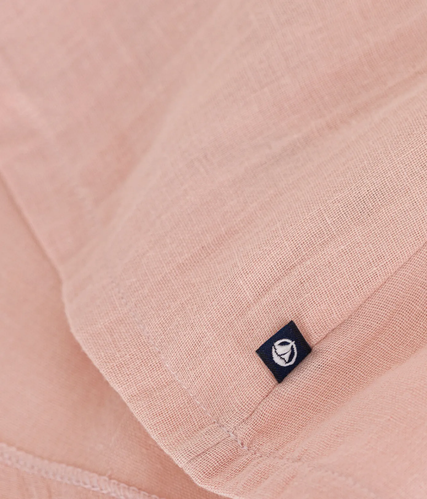 Petit Bateau Kleider*Kurzärmeliges Babykleid aus dickem Jersey und Musselin SALINE/ DELHI
