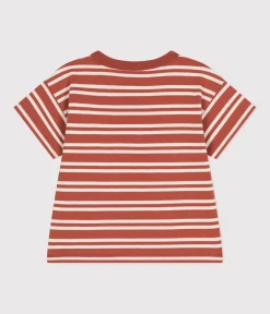 Petit Bateau T-Shirts, Oberteile*Kurzärmeliges Baby-T-Shirt aus Jersey FAMEUX/ AVALANCHE