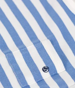 Petit Bateau T-Shirts, Oberteile*Kurzärmeliges Baby-T-Shirt aus Jersey GAULOISE/ MARSHMALLOW