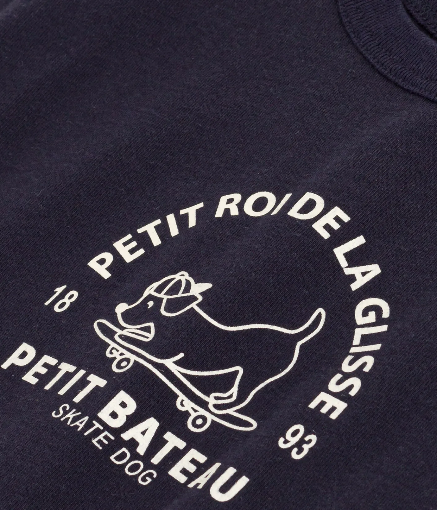 Petit Bateau T-Shirts, Oberteile*Kurzärmeliges Baby-T-Shirt aus leichtem Jersey blau SMOKING