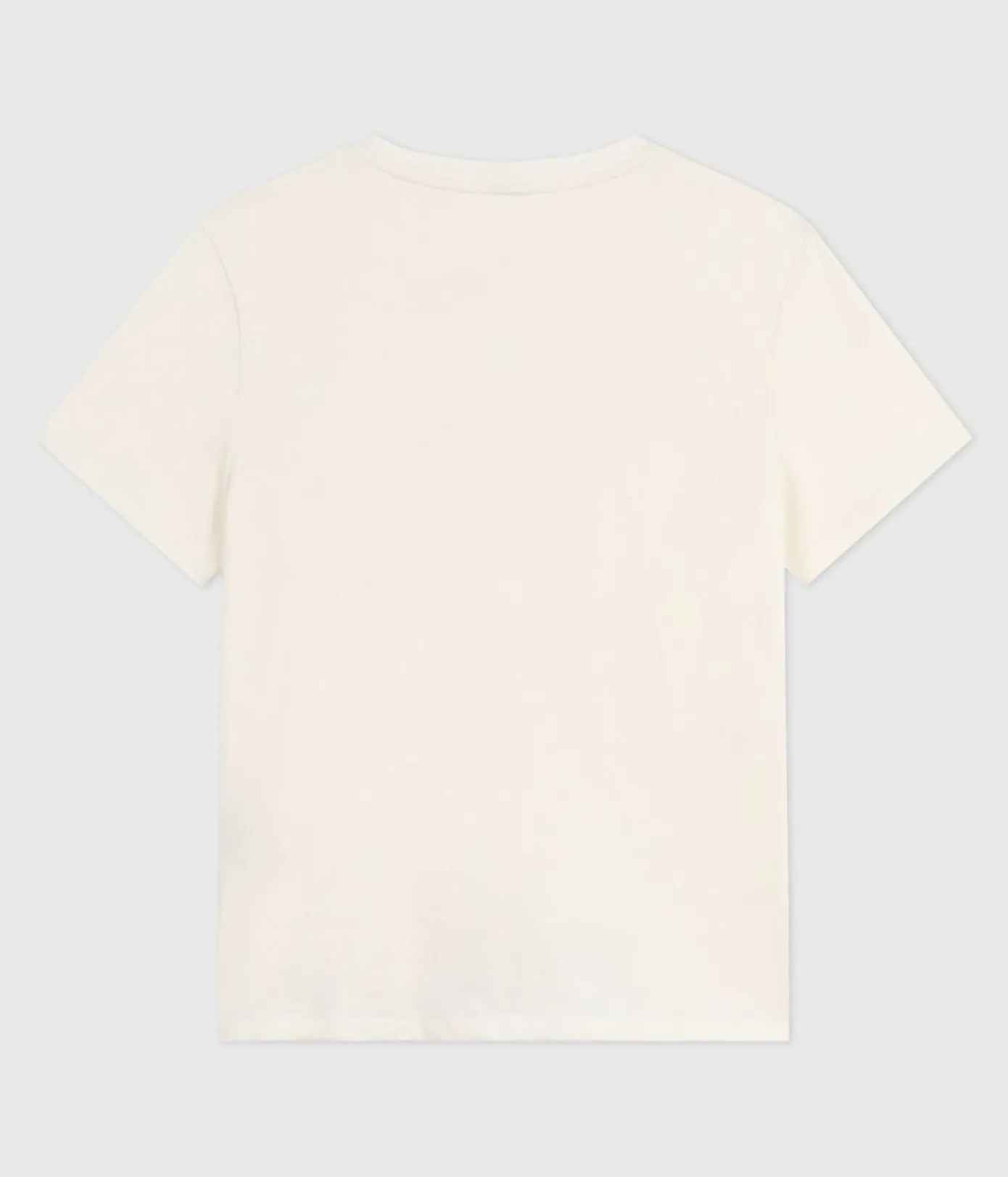 Petit Bateau Alle T-Shirts|T-Shirts, Tanktops*Kurzärmeliges Damen T-Shirt naturfarben MILK