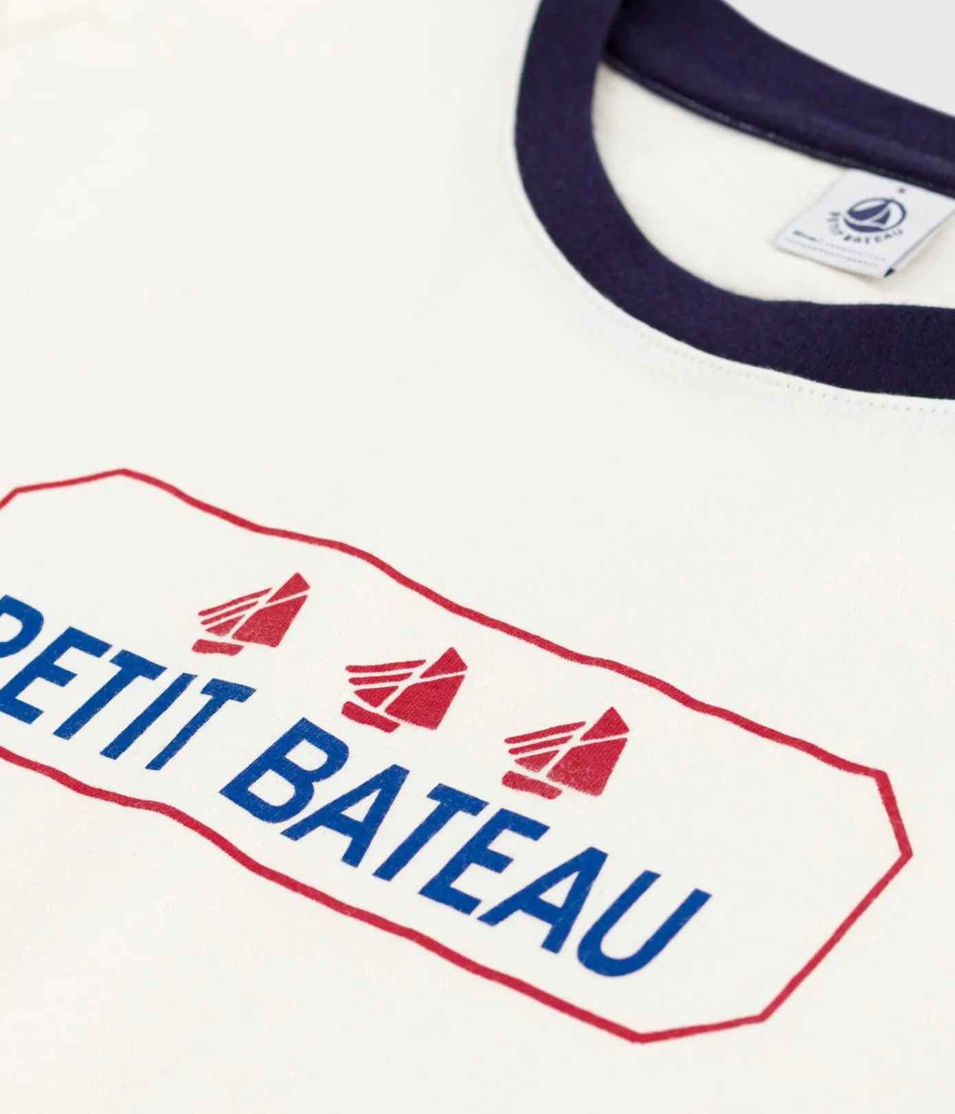 Petit Bateau Alle T-Shirts|T-Shirts, Tanktops*Kurzärmeliges Damen T-Shirt blau MILK/ SOIR