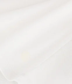 Petit Bateau Alle T-Shirts|Das Ikonische (Slim)*Kurzärmeliges Damen-T-Shirt L'Iconique aus einfarbigem Rippstrick weiss ECUME