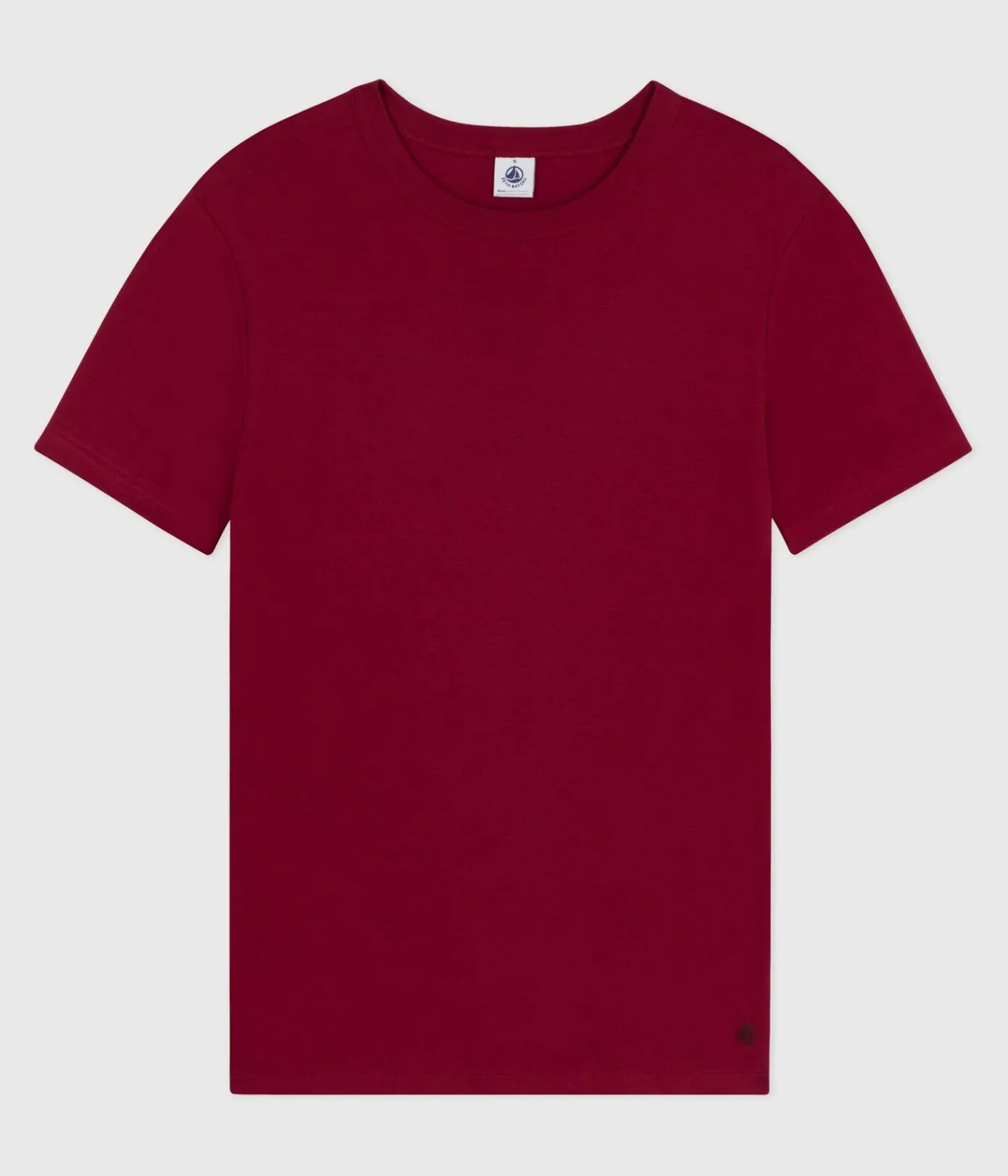 Petit Bateau Alle T-Shirts|T-Shirts, Tanktops*Kurzärmeliges Damen-T-Shirt L’Iconique aus Baumwolle AMARANTE