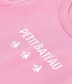 Petit Bateau T-Shirts, Tops, Oberteile*Kurzärmeliges Kinder-T-Shirt mit Muster BOUDOIR