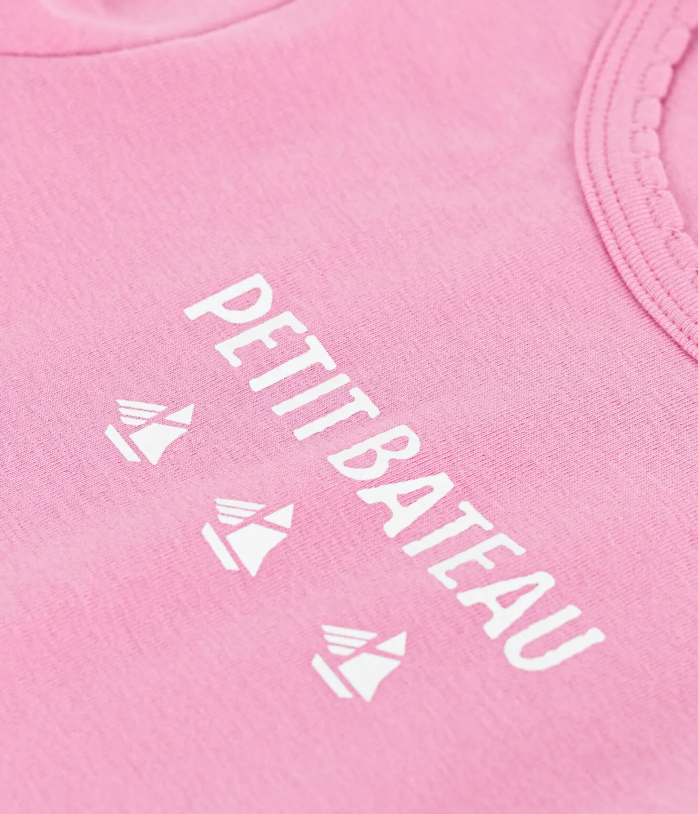 Petit Bateau T-Shirts, Tops, Oberteile*Kurzärmeliges Kinder-T-Shirt mit Muster BOUDOIR