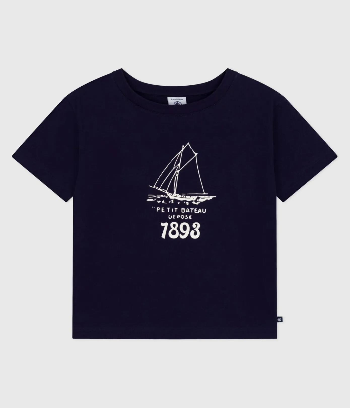 Petit Bateau T-Shirts, Poloshirts, Hemden*Kurzärmeliges Kinder-T-Shirt mit Muster SOIR